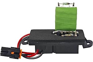 TVM TRAVERMAN HVAC Blower Motor Resistor Compatible with Chevy Silverado 1500 Avalanche 1500 2500 Tahoe GMC Sierra 1500 2500 Replacement#1581087 973004 RU371 89019089