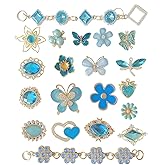 Bling Charm Shoes Accessories for Women Flower Jewelry Decorations for Party Birthday Gifts