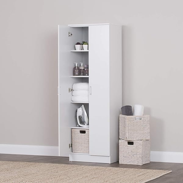Montreal Double Door Cupboard Storage Cabinet Paper Laminated