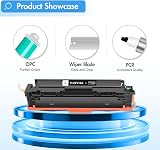 TRUE IMAGE 4 Pack Toner 410A CF410X for HP LaserJet Pro MFP M477 M452 M377 view 5