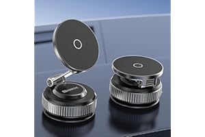 2026 Upgraded 360°Car Phone Holder Mount,Foldable Adjustable Suction Cup Phone Holder car,98LBS Strongest Suction & 2800gf St