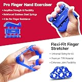 FitBeast Grip Strengthener 5 Pack Adjustable Forearm Hand Grips Kit view 3