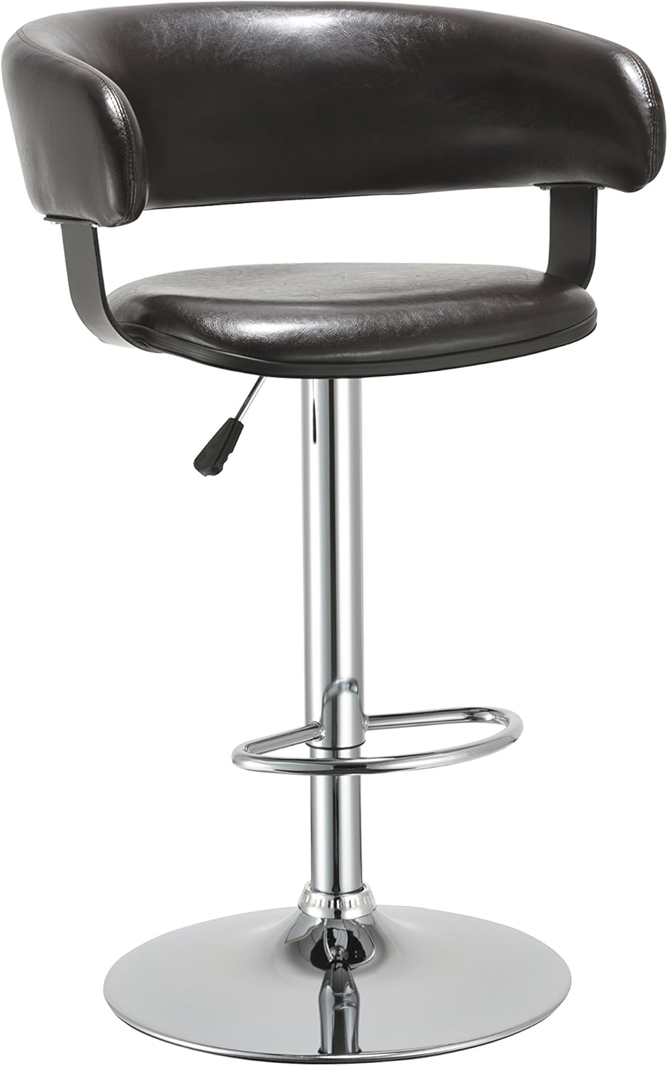 Best Armrest Bar Stool Leather