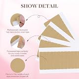 GOO GOO Hair Extension Tape Double Sided Adhesive Replacement Tape 72pcs 1.6x0.3 view 3