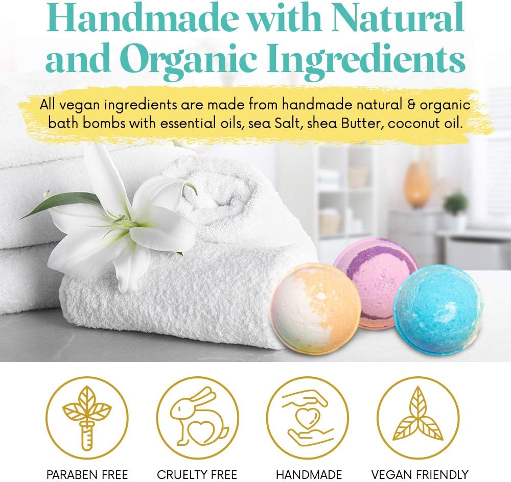 Marvelous Essentials Bath Bombaaaaaaaaaaaaaaaaaaaaaaaaaaaaaaaaaaaaaaaaaaaaaaaaaaaaaaaaaaaaaaaaaaaaaaaaaaaaaaaaaaaaaaaaaa Gift Set for Women | 24 Aromatherapy BathBombs Crafted from Pure Essential Oils | Fizzy Spa Relaxing Bubble Bath Bombs Make a Great Gift Idea for Women & Kids: Health & Personal Care