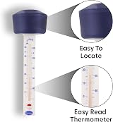 Brannan Floating Water Thermometer -5 to +60°C for Pool & Spa Use view 5
