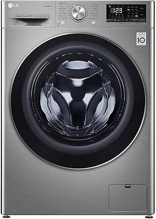 LG 10.5/7.0 Kg Inverter Wi-Fi Washing Machine (FHD1057SWS, Silver VCM, AI DD)