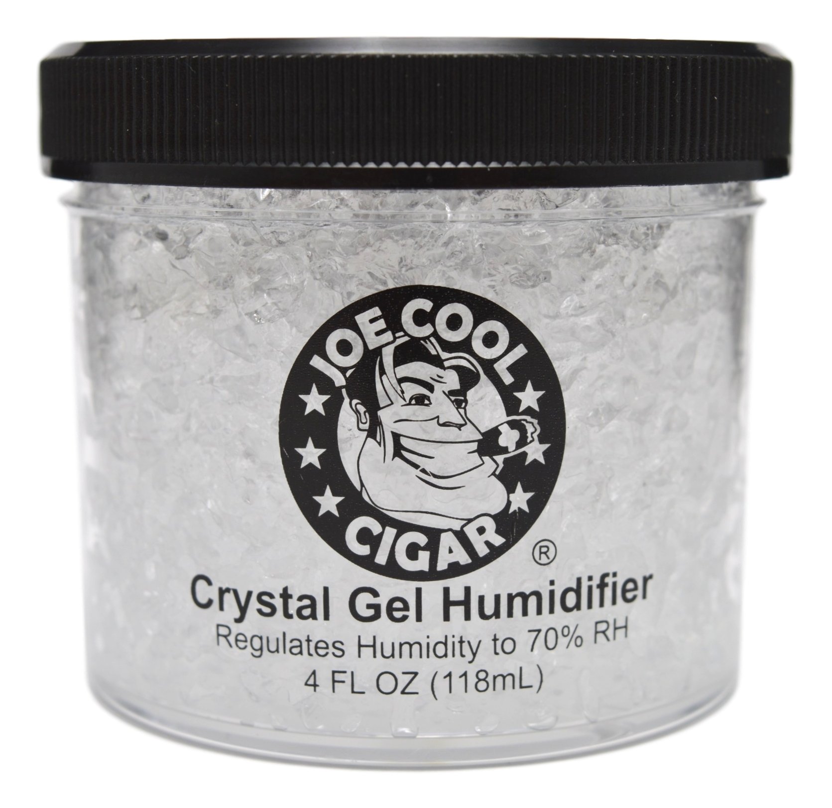 Joe Cool Cigar Crystal Gel Humidifier for Cigar Humidors (4 oz Jars