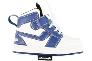 AMLESO Golf Blade Putter Cover Embroidered Pu Leather Headcovers Funny Shoe Shaped Fit All Brands, Blue White