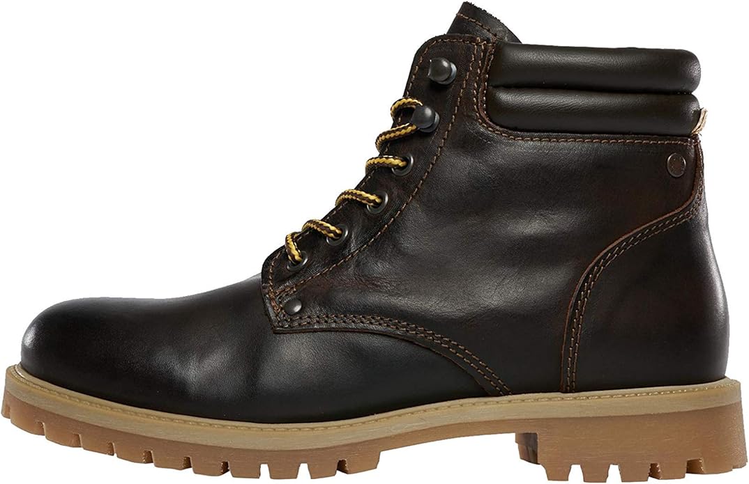 Jack & Jones Men Boots fwStoke Leather Amazon.co.uk Shoes & Bags
