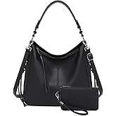 lapsting Hobo Bags for Women Handbags Purse Ladies Boho Shoulder Bag Crossbody Purses Faux Leather