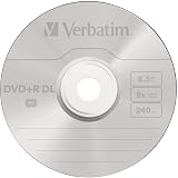 Verbatim 43757 DVD+R 8x DL Matt Silver 25 Pack Recordable Discs view 3