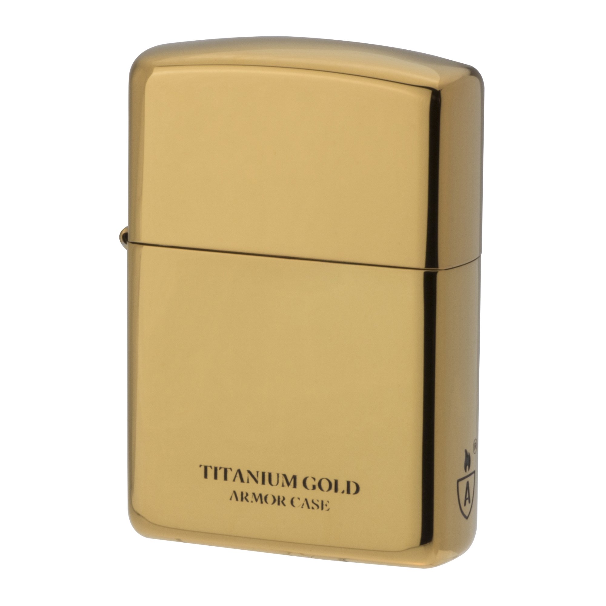 ZIPPO Lighter Armor Titanium Coating Gold 16-Gott