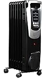 NewAir AH-450B Electric Oil-Filled Space Heater, Black