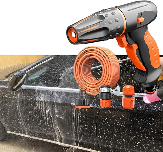 Nozzles Garden Hose Attachment Spray Gun Nozzle with Reservoir Garden Hose Spray