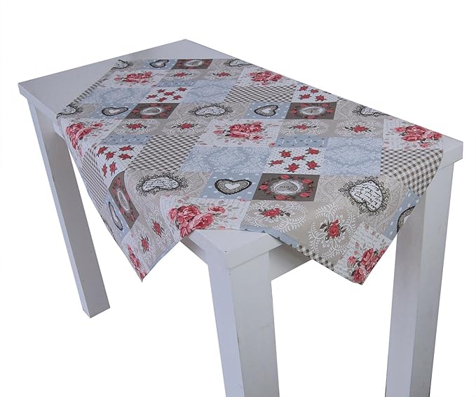 beties Dorfkinder Mitteldecke ca. 80x80 cm in großer Sortiment-und Größenauswahl - Shabby Chic für den perfekten Landhaus Sty