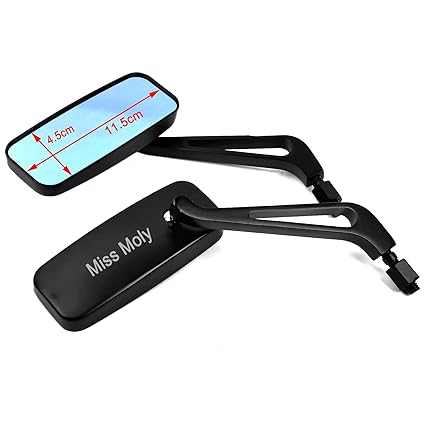 retrovisor rectangular para moto