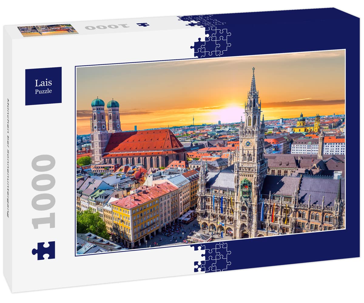 Lais Puzzle Munich at sunset 1000 pieces