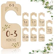 7pcs Séparateurs De Placard Pour Bébé, Séparateurs De Placard En