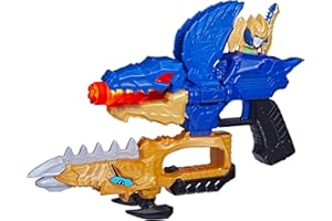 Power Rangers Dino Fury Gold Fury Blade Blaster Superhero Costume Accessory Ranger Morpher with Electronics Great Gift for Kids Ages 5 & Up