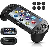 Gorliskl Hand Grip Handle Joypad Protective Case with L2 R2 Trigger Button Grip Shell Controller Protective Case for Sony Pla
