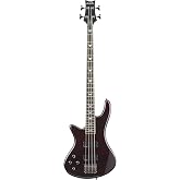 Schecter Stiletto Extreme-4 LH Left-handed Bass Guitar - Black Cherry