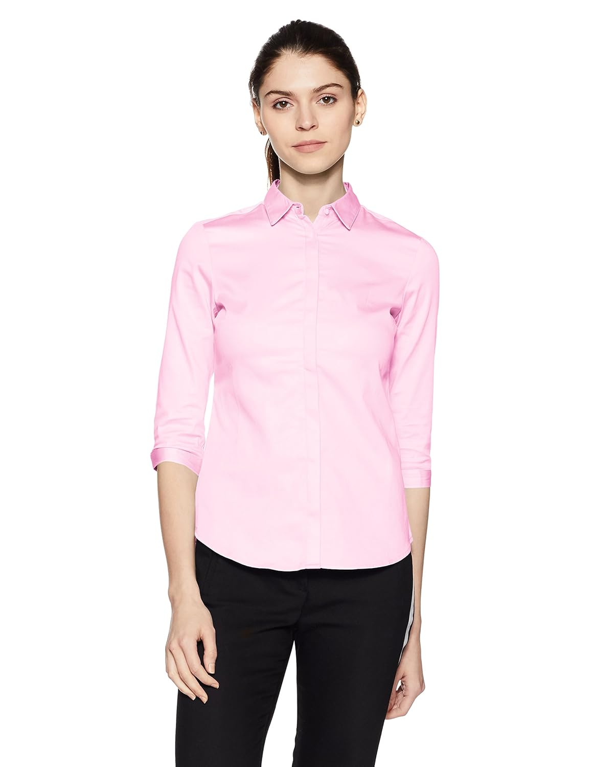 van heusen women's body blouse shirt