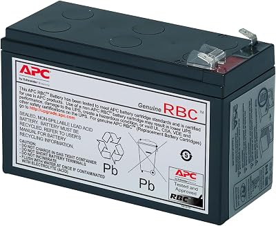 APC RBC17 UPS Replacement Battery Cartridge for BE700G BK650EI and more