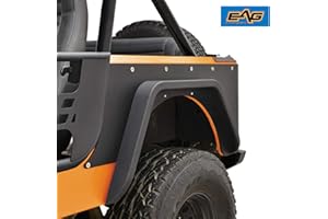 EAG Off Road Steel Rear Corner Guards Fit for 76-86 Wrangler CJ7
