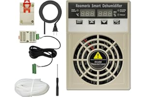 Roamoris Small Dehumidifier for Grow Tent,Electric Box,Storage Cabinet,Closet,Tiny Space 110V/240V Mini Dehumidifier With Temperature Control Switch Auto-off