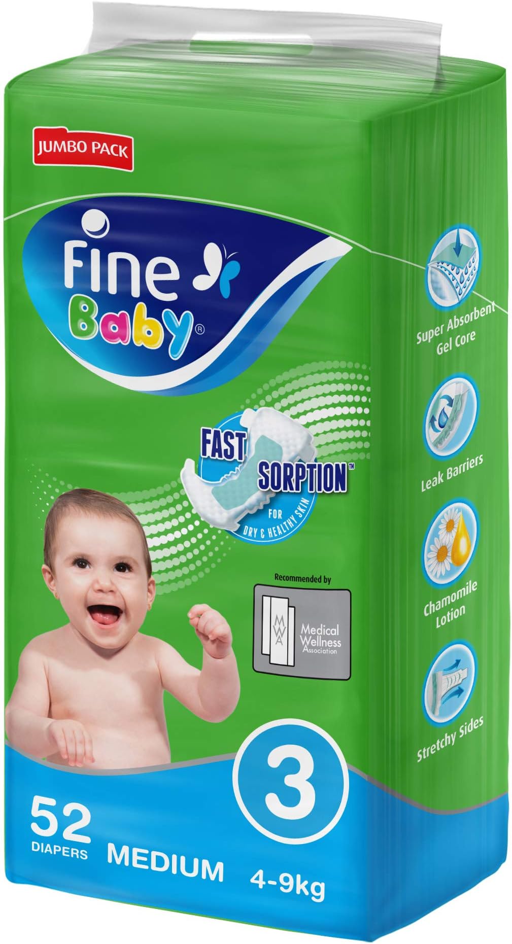 fine baby diapers size 3