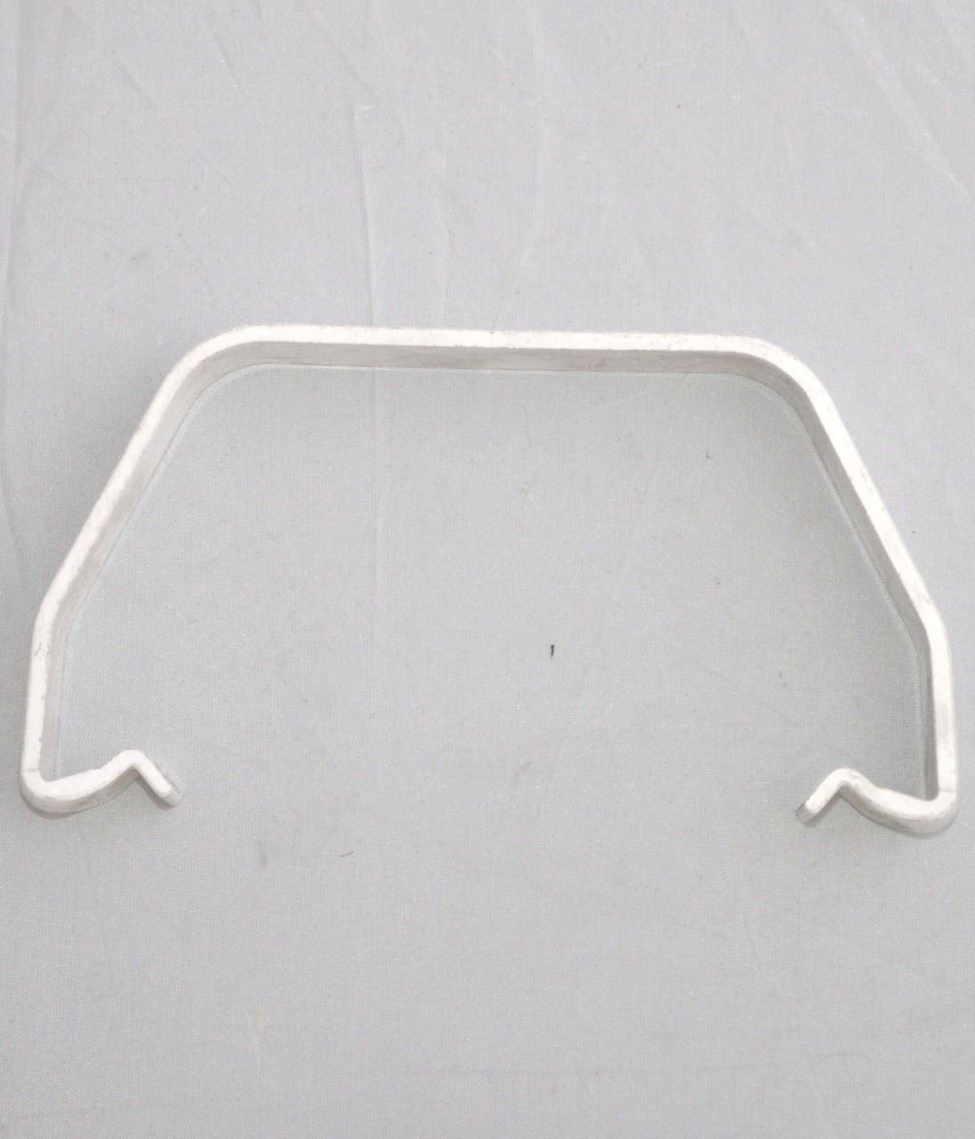 FLOPLAST 114mm Square Gutter Clip - White