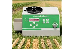 Precision Automatic Seed Counter with Adjustable Speed, Electronic Counting Machine for Soybean, Corn & Vegetable Grains – 1-