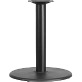 Flash Furniture 24" Round Restaurant Table Base | Table Height, Durable Construction, Commercial Use