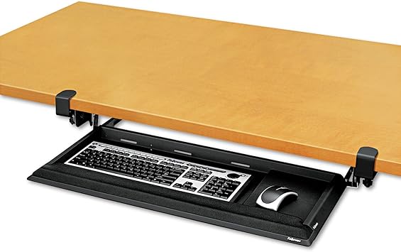 Amazon Com Fellowes Deskready Keyboard Drawer 19 1 8 X 9 3 4