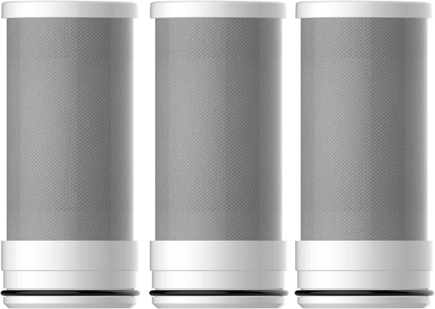 Waterdrop NSF Certified Replacement Filters for ACF Faucet Filtration System, Reduces Lead, Fluoride, Chlorine and More, Last Up to 9 Months (Pack of 3) - - 