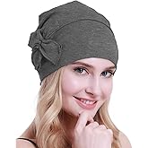 osvyo Cotton Chemo Turbans Headwear Beanie Hat Cap for Women Cancer Patient Hairloss