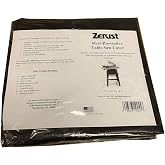 Zerust Rust-Preventive Table Saw Cover | 72inch L x 45inch W x 19inch H | Protect your Table Saw from rust, corrosion and dust | Protective anti-corrosive enclosure. Black