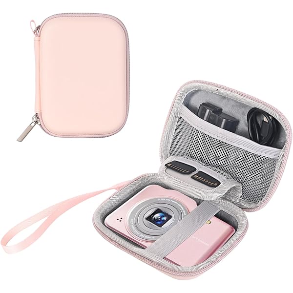 Étui Rigide Pour Appareil Photo Compact - Compatible Lumix TZ99E-K, Canon G7X, Sony ZV-1 - Bleu