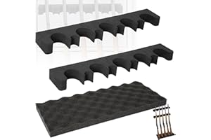 Aolamegs Gun Foam Rack for Gun Storage, Gun Safe Accessory for Rifles and Shotguns, Gun Holder for Gun Safe Cabinet Indoor Ou