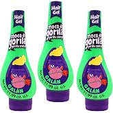 Moco de Gorila Galan Hair Styling Gel, 11.99 Oz, Pack of 3 | Reactivatable with water, Long-lasting Hold, Squeezable Bottles