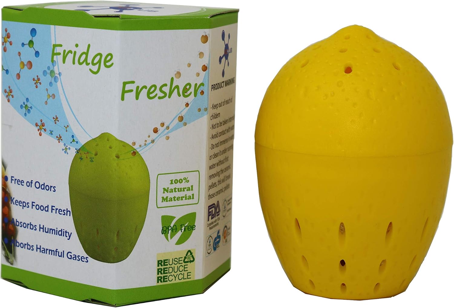 Refrigerator Deodorizer Plus Food & Produce Saver, Last up