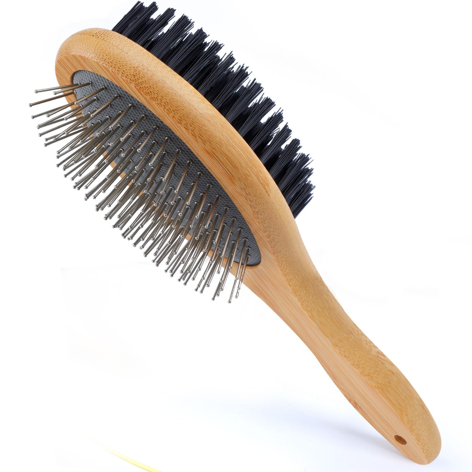 Dog Brush Grooming,Dog Brushes Double Sided Pin and Bristle Soft Cat Puppy Pet Hair Brush for Short and Long Haired