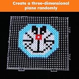 Ansodo 4pc 5mm Large Square Hama Beads Pegboard Set Clear Interlocking Fuse view 6