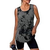 WIHOLL Workout Tops for Women Summer Athletic Tank Tops Sleeveless Shirts Beach Lightweight Gym Clothes