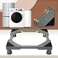 Mini Fridge Stand Washing Machine Base Multi-functional Adjustable Base washer and dryer stand appliance refrigerator…