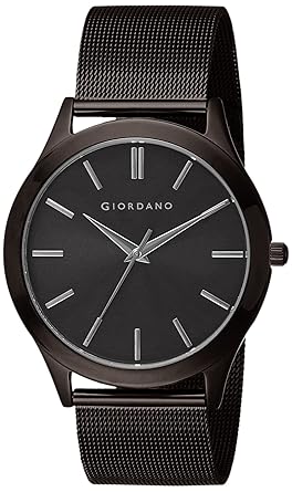 Giordano Analog Black Dial Mens Watch-A1051-22