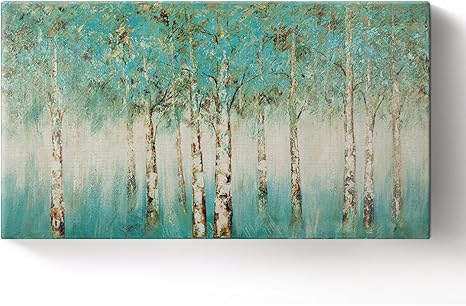 wallpapers Canvas Scenery Canvas Landscape Painting Ideas tree oil painting hand painted winter