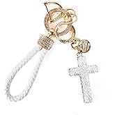 Car Keychain for Women with Rhinestone Heart Shape Bling Girl Cute Keychain for Christmas,Personalized Gift