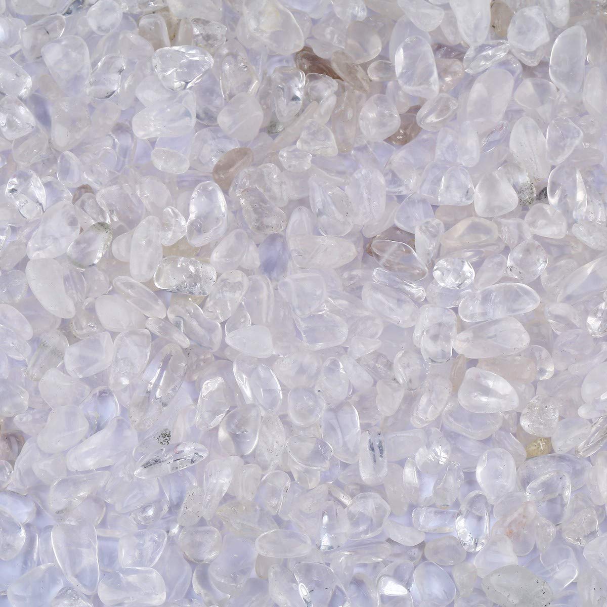 mookaitedecor 450 g natural mini gemstones, tumbled stones for decoration, storage stones, decorative stones for garden decoration.